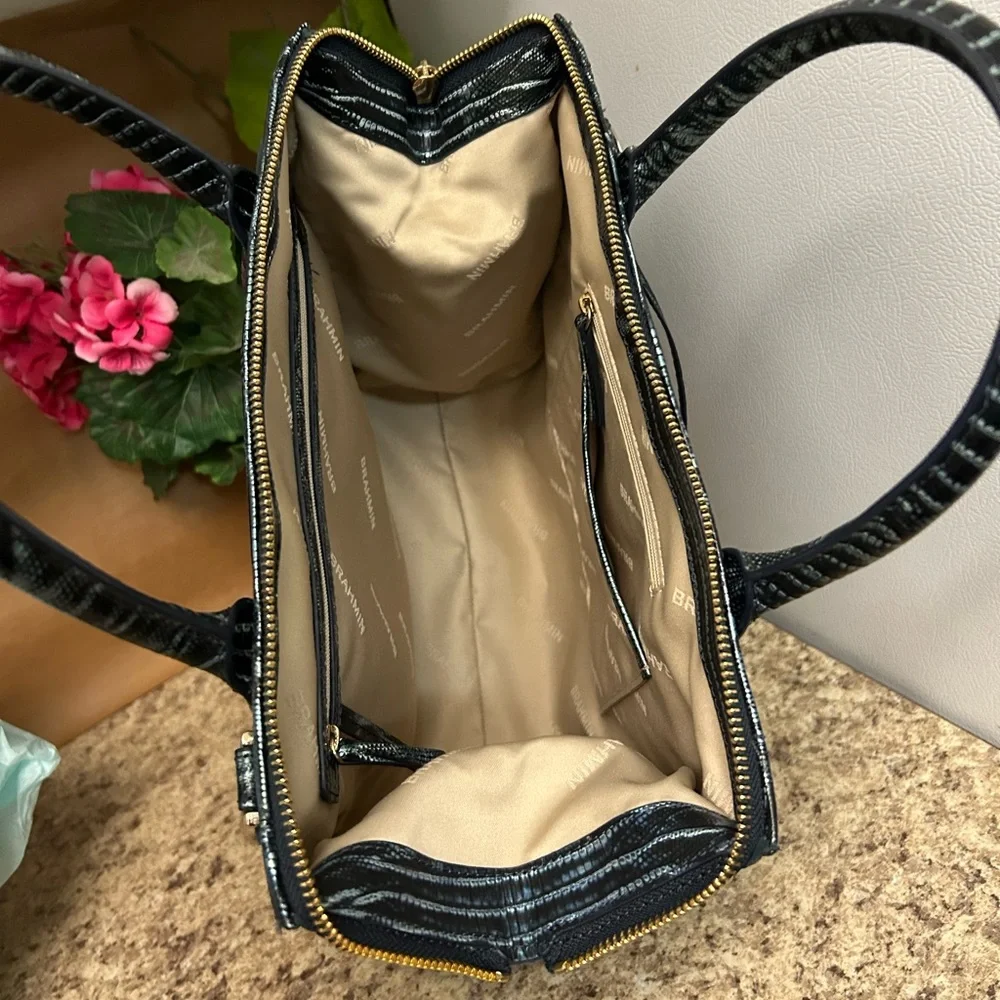 Brahmin Slate Willow Caroline